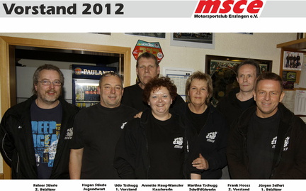 2012 msce-Vorstand